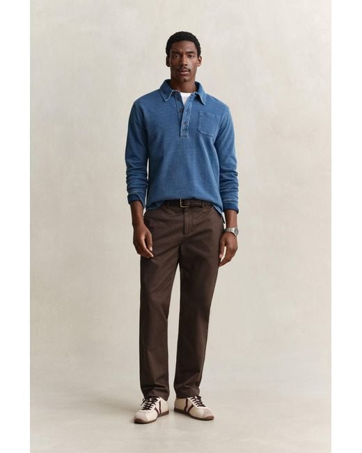 Gant Black Regular Fit Smart Chinos for men