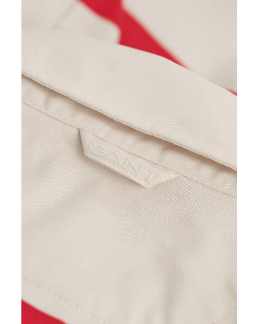 Gant Red Striped Rugger for men