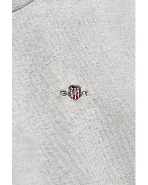 Gant Natural Teens Shield T-Shirt Melange