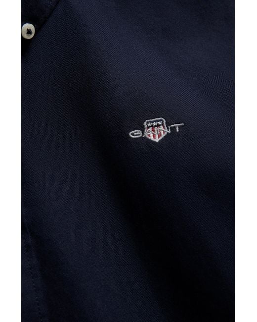 Gant Blue Teens Teen Boys Shield Oxford Shirt Evening for men