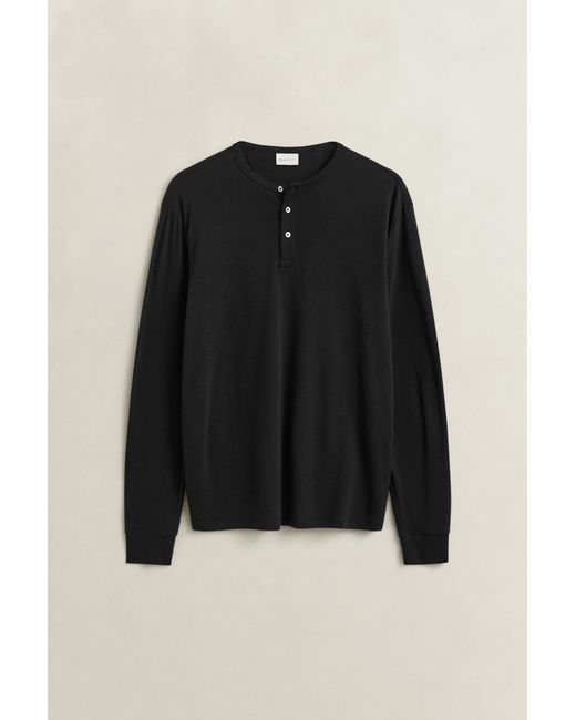 Gant Black Henley Shirt for men