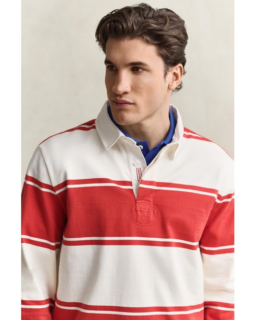 Gant Red Striped Rugger for men