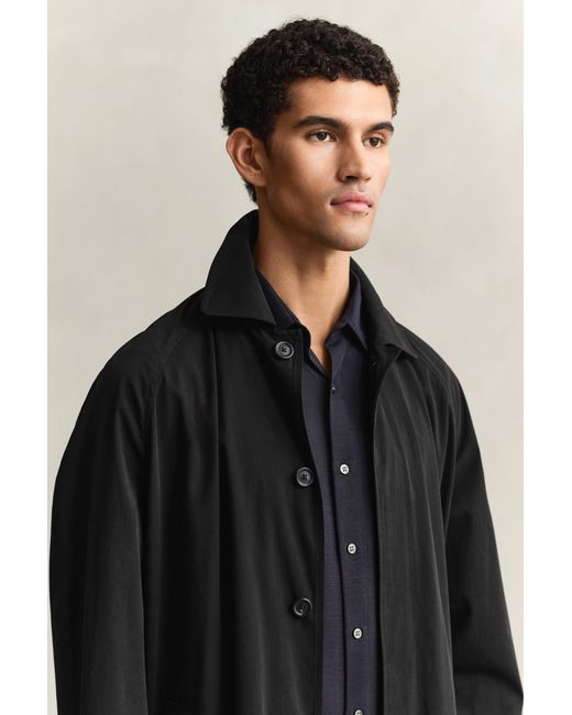 Gant Blue Cotton Coat for men