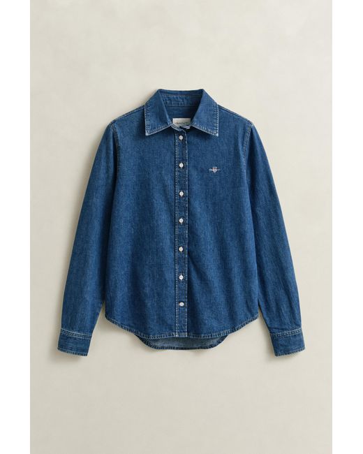 Gant Blue Denim Shirt