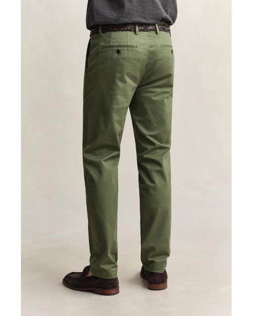 Gant Multicolor Slim Fit Smart Chinos for men
