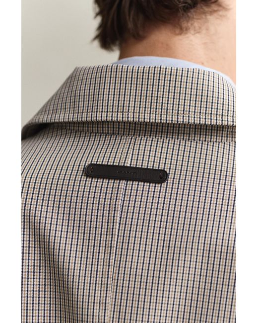 Gant Natural Cotton Blend Car Coat for men