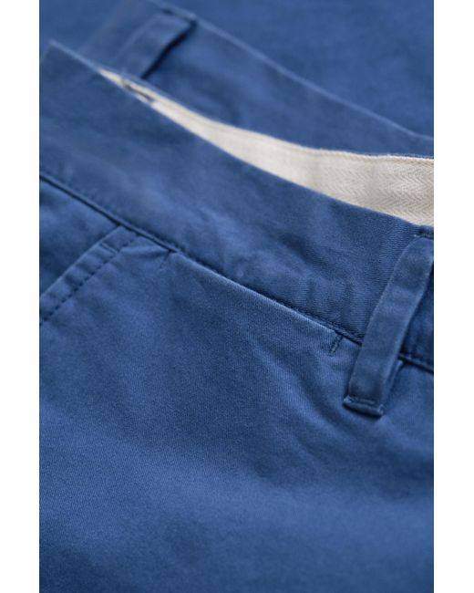 Gant Blue Regular Fit Classic Chinos for men