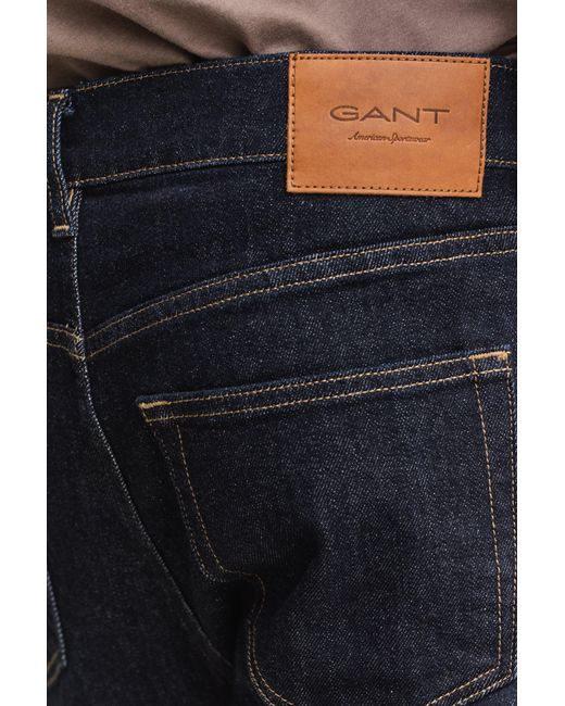 Gant Natural Slim Clean Wash Jeans Dark for men