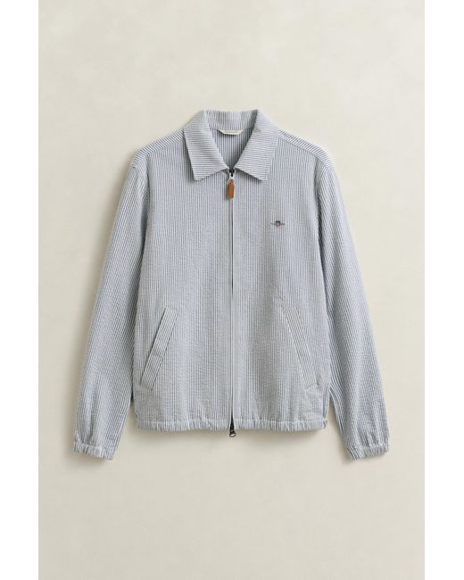 Gant Multicolor Seersucker Windcheater Jacket for men