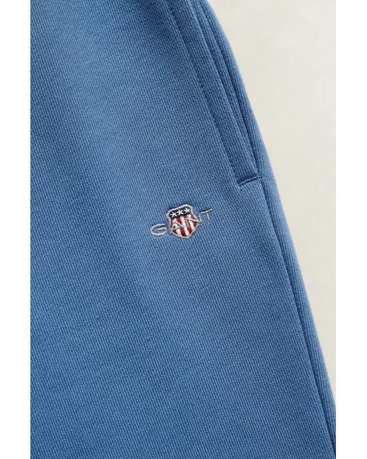 Gant Blue Teens Teen Boys Shield Sweatpants Salty Sea for men