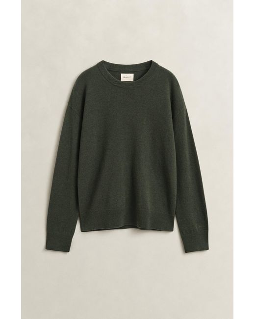 Gant Multicolor Superfine Lambswool Crew Neck Sweater
