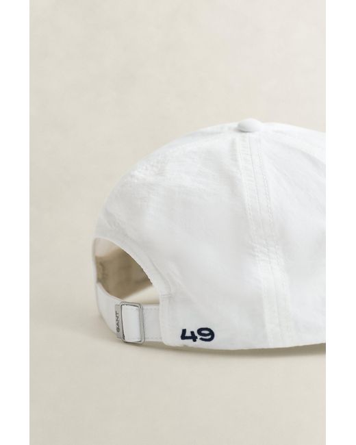 Gant Red Graphic Cap Eggshell for men