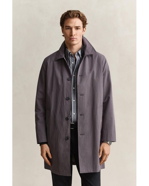 Gant Gray Car Coat for men