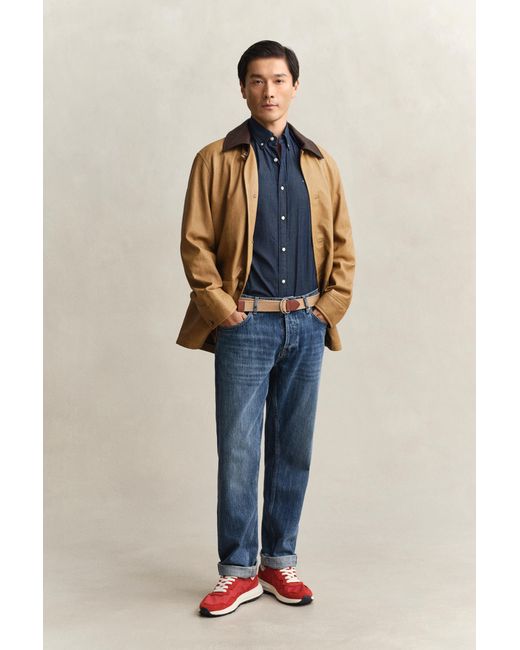 Gant Blue Slim Fit Shirt for men