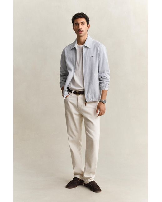 Gant Multicolor Seersucker Windcheater Jacket for men