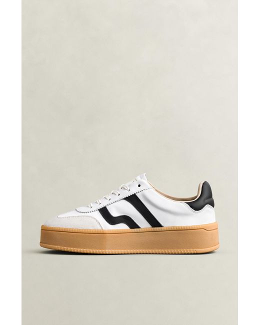 Gant Metallic Cuzmani Leather Sneakers
