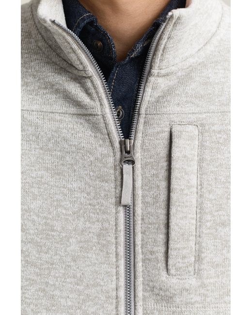 Gant Blue Fleece Vest for men