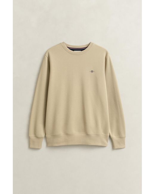 Gant Blue Shield Crew Neck Sweatshirt for men