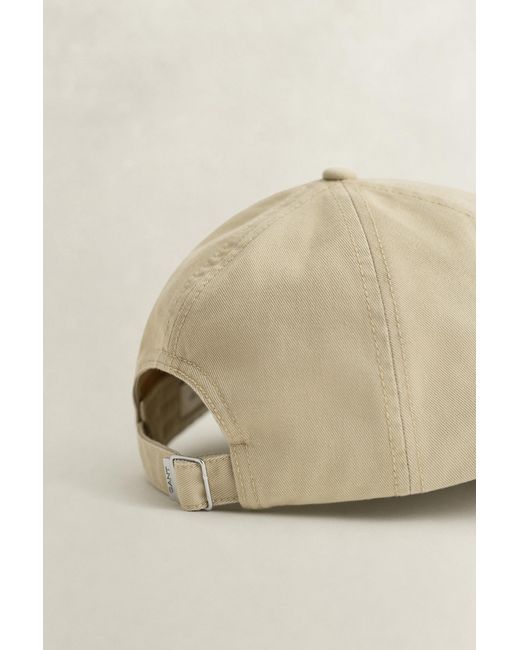 Gant Blue Shield Cotton Twill Cap for men