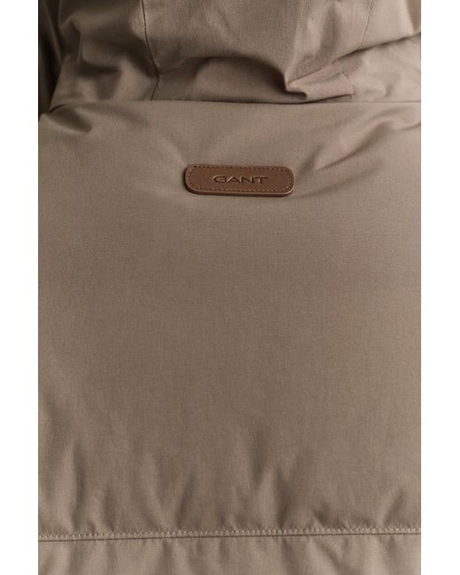 Gant Brown Down Parka for men