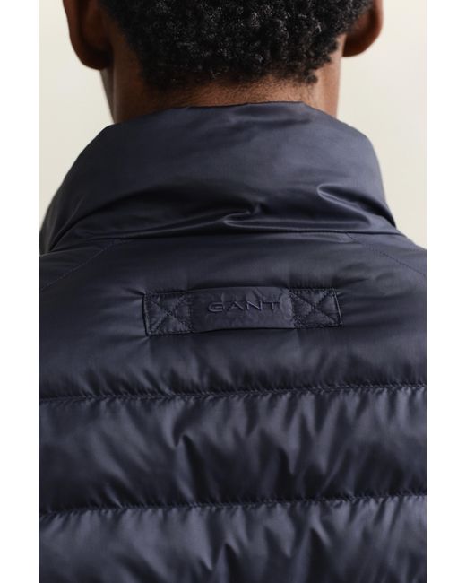 Gant Blue Hybrid Jacket Evening for men
