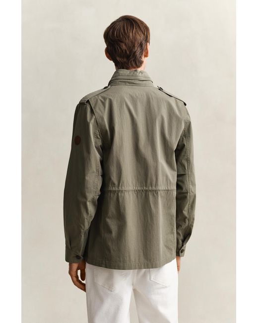 Gant Green Four Pocket Cotton Jacket for men