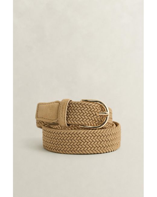 Gant Natural Braided Elastic Belt