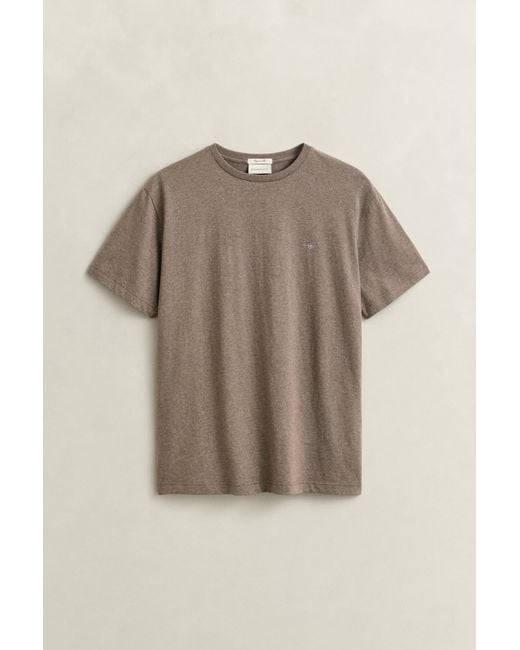 Gant Blue Regular Fit Shield T-Shirt for men