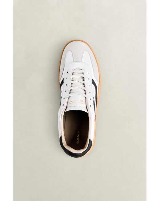 Gant Metallic Cuzmani Leather Sneakers