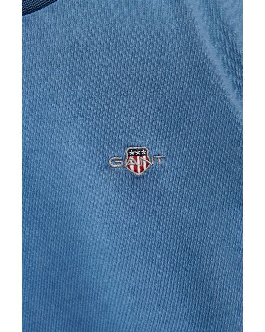 Gant Blue Teens Shield T-Shirt Salty Sea