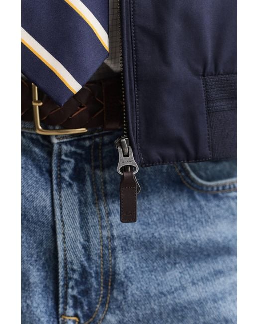 Gant Blue Hampshire Jacket Evening for men