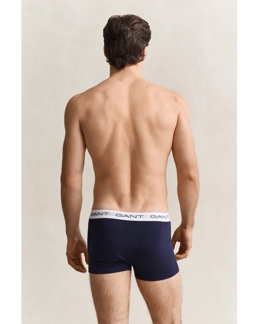 Gant Blue 5-Pack Trunks Marine for men