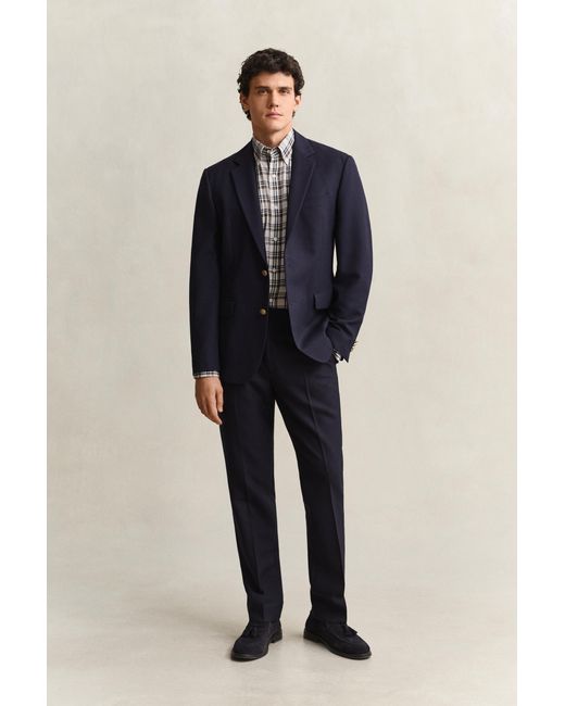 Gant Multicolor Checked Twill Shirt for men