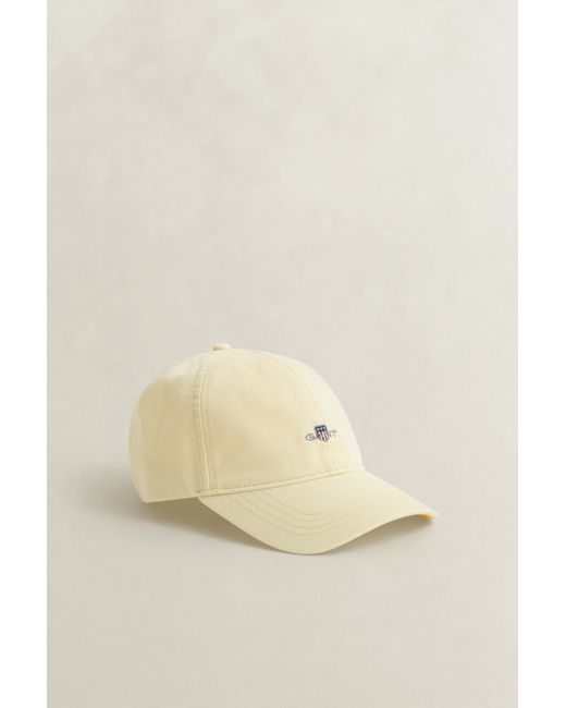 Gant Natural Shield Cotton Twill Cap for men