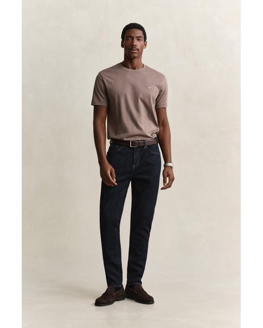 Gant Natural Slim Clean Wash Jeans Dark for men