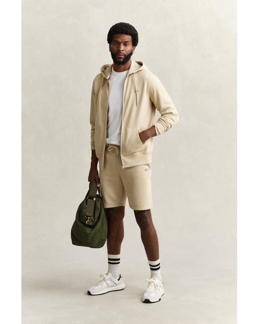 Gant Natural Shield Sweat Shorts for men