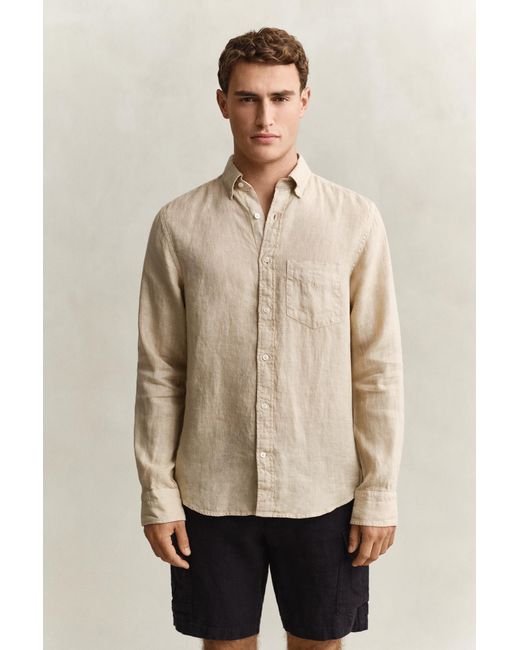 Gant Natural Linen Shirt for men