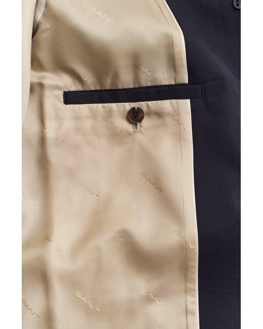 Gant Blue Car Coat Evening
