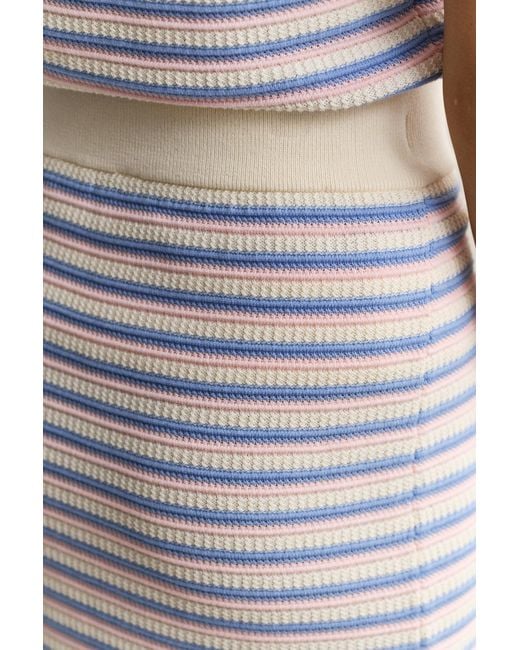 Gant Natural Knitted Mini Skirt Cream