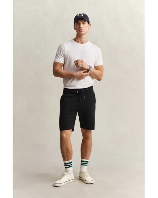 Gant Natural Shield Sweat Shorts for men