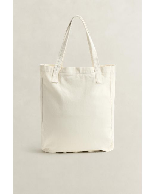 Gant Natural Canvas Tote Bag Cream for men