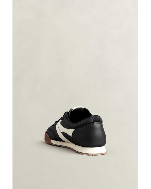Gant Black Beylana Leather Sneakers