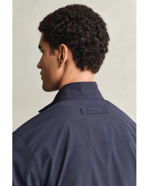 Gant Blue Lightweight Harrington Jacket Evening for men