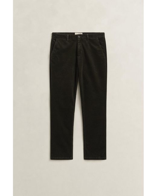 Gant Green Regular Corduroy Chinos Dark Moss for men