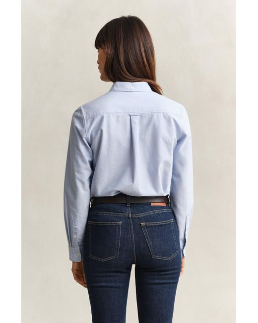 Gant Blue Classic Oxford Shirt