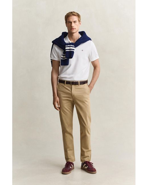 Gant Natural Slim Fit Classic Chinos Dark for men