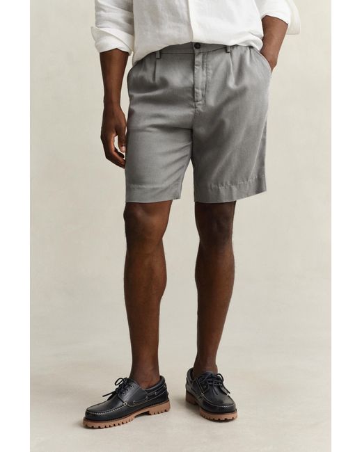Gant Natural Lyocell Shorts for men