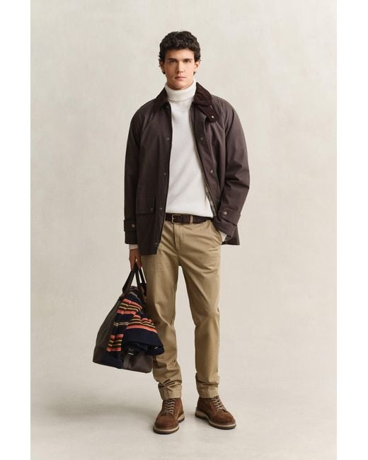 Gant Natural Slim Fit Comfort Chinos Light Taupe for men