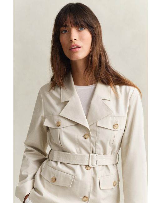 Gant Natural Belted Utility Jacket