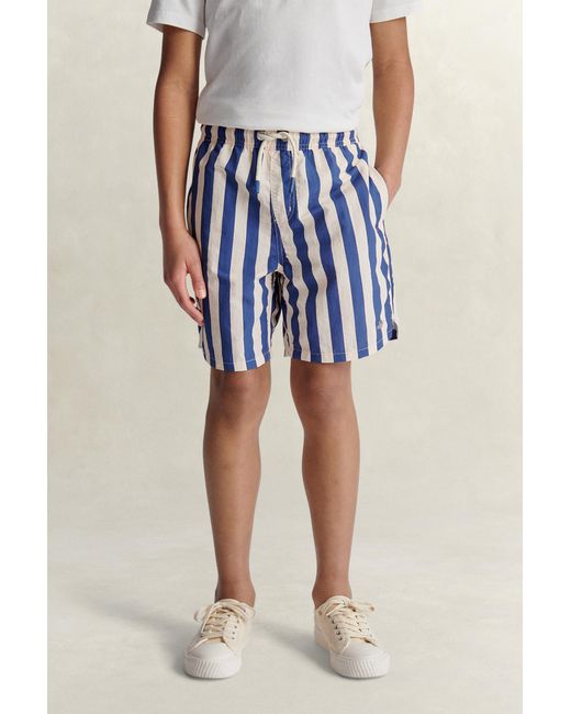 Gant Blue Teens Teen Boys Striped Swimshorts for men